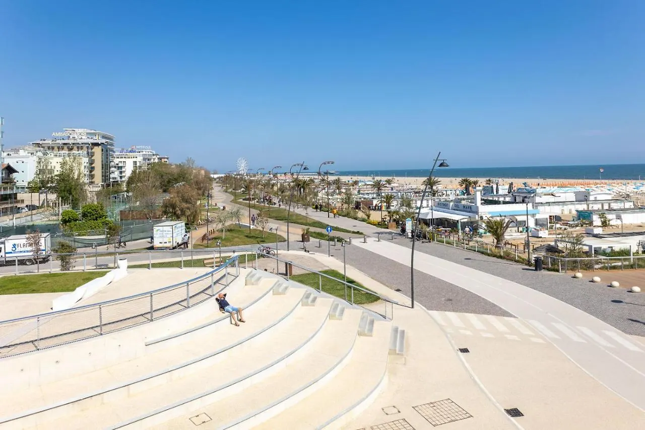 Romantico Open Space A 3Min Dalla Spiaggia - Homeunity 里米尼